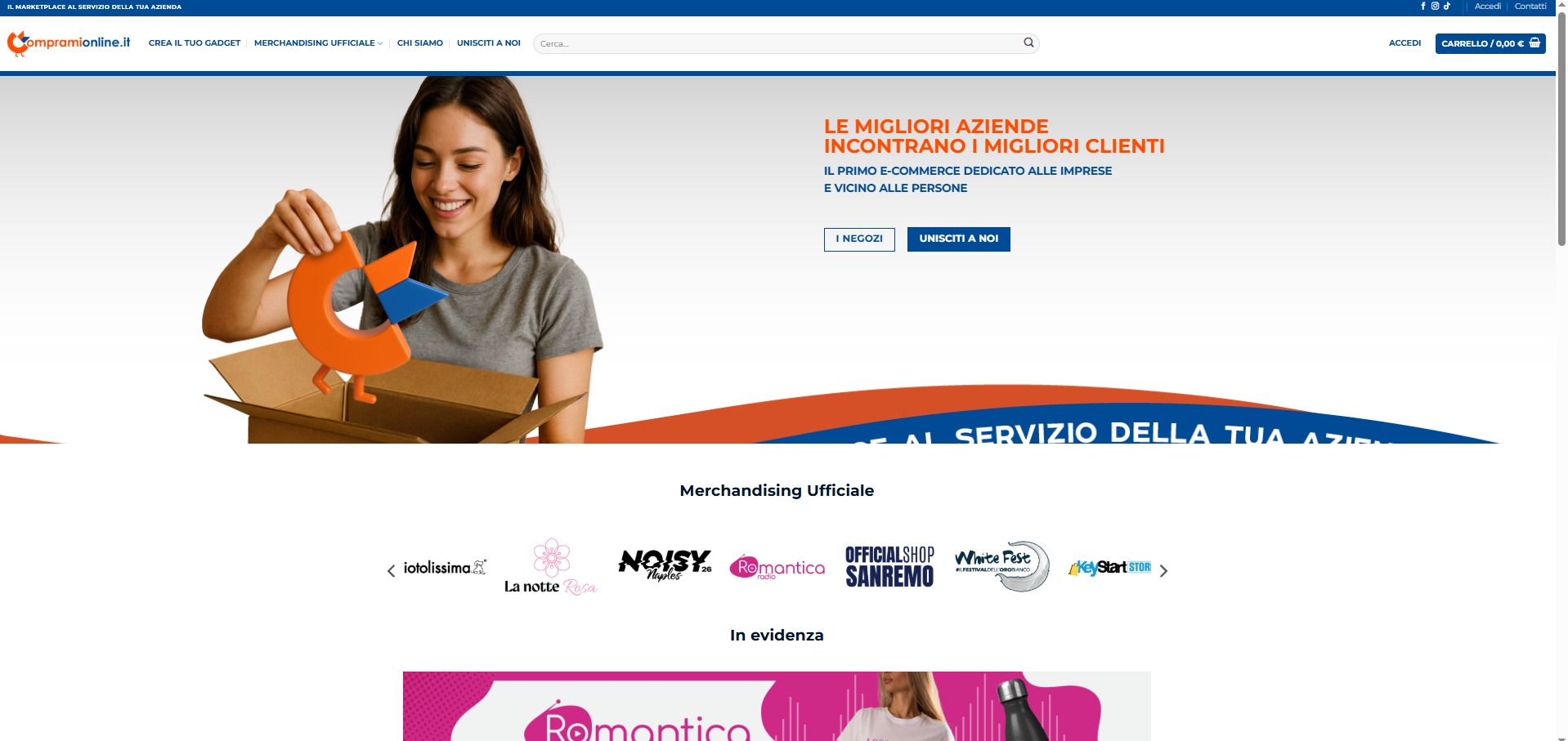 Compramionline.it — il marketplace al servizio delle imprese
